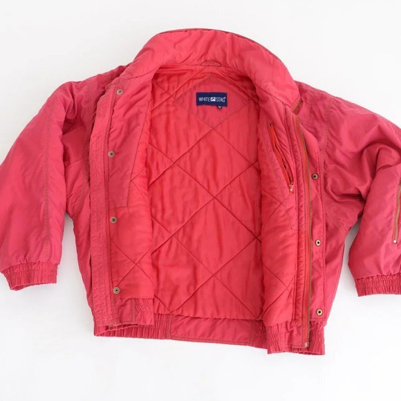 Vintage White Stag Red Medium-Weight Jacket Size Med - Picture 14 of 14